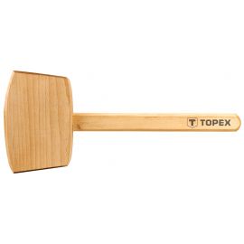 Topex Киянка дерев'яна, 500г, рукоятка дерев'яна