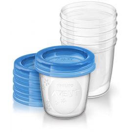 AVENT КОНТЕЙНЕРИ ДЛЯ ЗБЕРІГАННЯ ГРУДНОГО МОЛОКА 180МЛ, 5ШТ