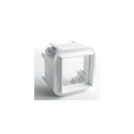 Legrand Адаптер 1хRJ 45, 2хRJ45 Keystone Forix (Quteo), білий