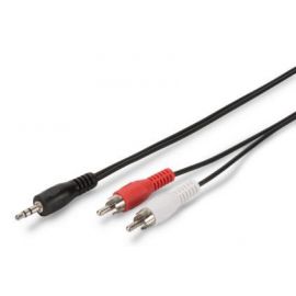 Digitus Stereo Cable (jack 3.5мм-M/RCA-Mx2)[Stereo Cable 5m (jack 3.5mm-M/RCA-Mx2)]