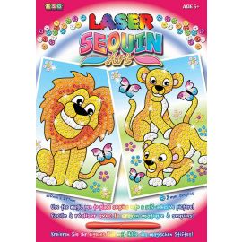Sequin Art Набір для творчості LASER Леви