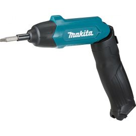 Makita Шурупокрут акумуляторний DF001DW 3.6В 1х1.5А·год 4Нм 220об·хв набір приладдя 81шт 0.36кг