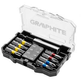 Graphite Набор бит, 10 шт.