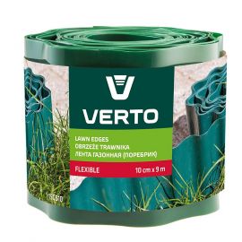 Verto Стрічка газонна, бордюрна, 10см x 9м, зелена