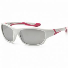 Koolsun Дитячі сонцезахисні окуляри Sport, 3-8р, біло-рожевий