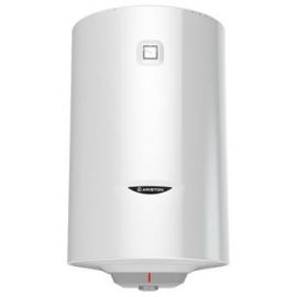 Ariston Водонагрівач електр. круглий PRO1 VTS, 100л, 1,8кВт, непрямий нагрів, мех. кер-ння, з лівого боку C, Італія, білий