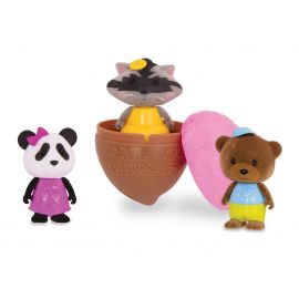 Li`l Woodzeez Іграшка Bobblehead (3 од.) Серія 3