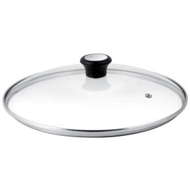 Tefal Кришка 26см, скло, нержавіюча сталь, бакеліт, прозорий