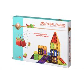 MagPlayer Конструктор магнітні плитки 70 ел. (MPL-70)