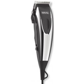 Moser Машинка для стриження WAHL HomePro Complete Kit, від мережі, вібраційний мотор, насадок-8, кейс,акс. компл, сталь, чорно-сріблястий