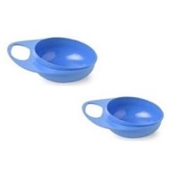 Nuvita Тарілка для годування Easy Eating (2шт. глибока)[NV8431Blue]