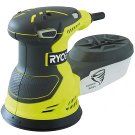 Ryobi Шліфмашина ексцентрикова ROS300, 93х185мм, 300Вт, 0-13000 об / хв, 2.3кг