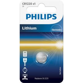Philips Батарейка літієва CR1220 блістер, 1 шт