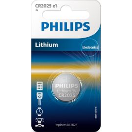 Philips Батарейка літієва CR2025 блістер, 1 шт