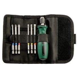Metabo Набор отверток (7 шт.) рукоять-держатель + PZ1, PZ2, PH2, TX20, TX25, плоская