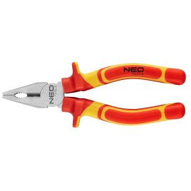 Neo Tools Плоскогубці комбіновані, діелектричні, для робіт під напругою 1000В, 45HRc, 160мм, CrV