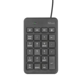 Trust Клавіатура мембрана Xalas USB-A Numeric Keypad 23Key, USB-A, чорний