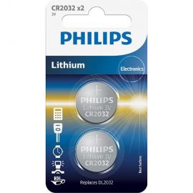 Philips Батарейка літієва CR 2032 блістер, 2 шт