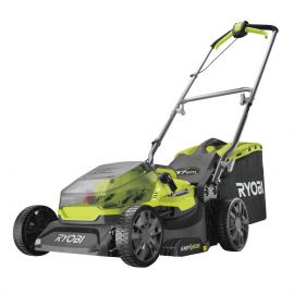 Ryobi Газонокосарка акумуляторна RY18LM37A-140 ONE+ 18В акб 1х4А·год 37см 45л 25-70см EasyEdge мульчування 16кг