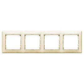 Legrand Рамка Valena Classic[4 поста, слонова кістка]
