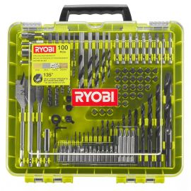 Ryobi Набір свердел і біт RAKDD100, 100 шт
