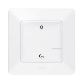 Legrand Розумний безпроводовий сценарний вимикач "День/Ніч" (Valena Life with NETATMO)[Білий]