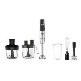 Tefal Блендер заглибний Infiny Force Pro, 1200Вт, 9в1, чаша-800мл, чопер-500мл, спіралайзер, турборежим, чорний