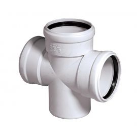 Rehau Хрестовина одноплощинна Raupiano Plus, 110-110-50-87°