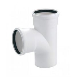Rehau Трійник каналізаційний Raupiano Plus, 50-50-87°