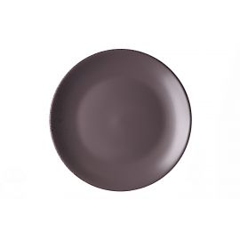 ARDESTO Тарілка десертна Lucca, 19 см, Grey brown, кераміка
