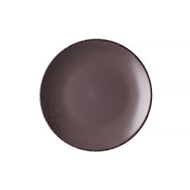 ARDESTO Тарілка обідня Lucca, 26 см, Grey brown, кераміка