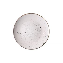 ARDESTO Тарілка обідня Bagheria Bright white, 26см, кераміка, білий