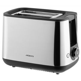 ARDESTO Тостер Steel Collection T-K200 800Вт, метал+пластик, сріблястий+чорний