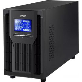 FSP Джерело безперебійного живлення Champ 2K, 2000VA/1800W, LCD, USB, 3xSchuko