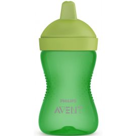 AVENT ЧАШКА-НЕПРОЛИВАЙКА З ТВЕРДИМ НОСИКОМ, 300МЛ, 18МІС+, ЗЕЛЕНИЙ