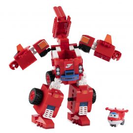 Super Wings Конструктор-трансформер Small Blocks 2в1 Buildable Transforming Vehicle Джетт (Jett)