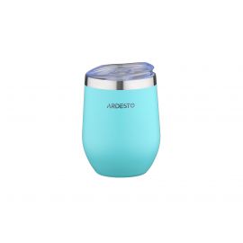 ARDESTO Термокухоль Compact Mug 350 мл, голубий, нержавіюча сталь