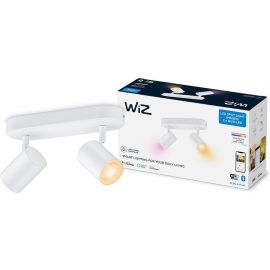 WiZ Світильник точковий накладний розумний IMAGEO Spots, 2х5W, 2200-6500K, RGB, Wi-Fi, білий