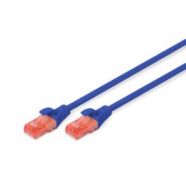 Digitus Патч-корд CAT 6 UTP, 10м, AWG 26/7, Cu, LSZH, синього кольору