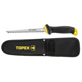Topex 10A717P Ножівка по гіпсокартону, 150 мм, 8TPI, чохол