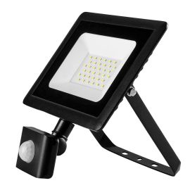 Neo Tools Прожектор, 2400 люмен, 30Вт, 220, SMD LED, датчик руху, кабель 0.15 м без вилки, алюміній, IP65