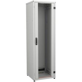 ZPAS Шафа 19" 42U 600x1000, скляні двері WZ-IT-426010-69AA-4-011-FP, сіра