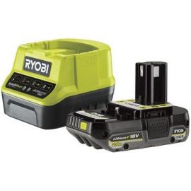 Ryobi Набір акумулятора та зарядного пристрою ONE+ RC18120-120C 18В 1х2А·год ЗП 2А