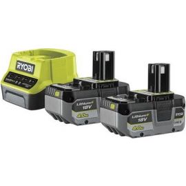 Ryobi Набір акумулятора та зарядного пристрою ONE+ RC18120-240X 18В 2х4А·год ЗП 2А