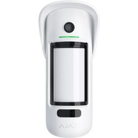 Ajax Бездротовий вуличний датчик руху з фотофіксацією MotionCam Outdoor білий