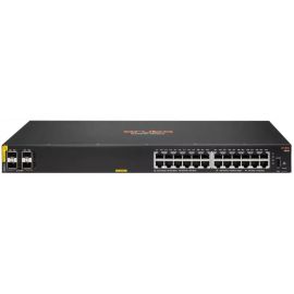 HPE Комутатор Aruba 6000 24G CL4 4SFP Switch, 24xGE, 4xGE SFP Ports, 370W PoE Class 4, LT Warranty