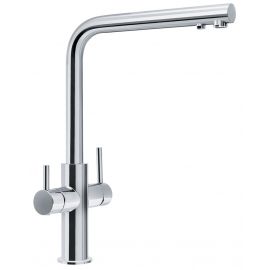 Franke Змішувач для кухні Neptune Clear Water, довж.виливу - 220мм, поворотний, 1+1фільтр, хром