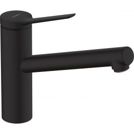Hansgrohe Змішувач для кухні Zesis M33, довж.виливу - 220мм, поворотний, 1важіль, KM150, матовий чорний