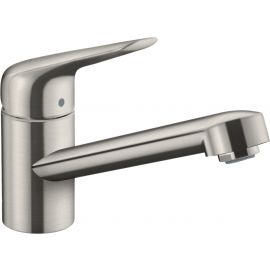 Hansgrohe Змішувач для кухні Focus M42, довж.виливу - 203мм, поворотний, 1важіль, KM100, сталь