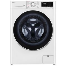 LG Пральна машина фронтальна, 8,5кг, 1200, A+++, 48см, дисплей, пара, інвертор, білий